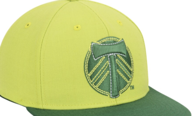 Portland Timbers adidas Neon Green/Green Two-Tone Flat Brim Snapback Hat